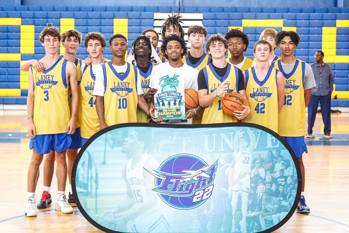 Flight22bball's tweet photo. CONGRATULATIONS TO LANEY BOYS ON WINNING THE CEDRIC SIMMONS DIVISION🏆🔥💪🏼

#FLI2026 https://t.co/8VpVktwxtq