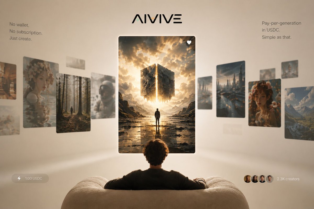 AIVIVE Immersive AI Gallery Hero