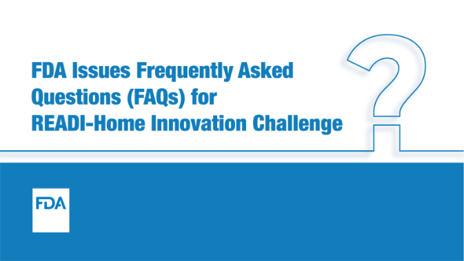 FDADevices's tweet photo. The goal of the Innovation Challenge, which is part of the FDA’s Home as a Health Care Hub Initiative, is to accelerate patient access to medical device technologies aimed at reducing hospital readmission.
https://t.co/SuTnOi8nTO https://t.co/b8jugqs2Th