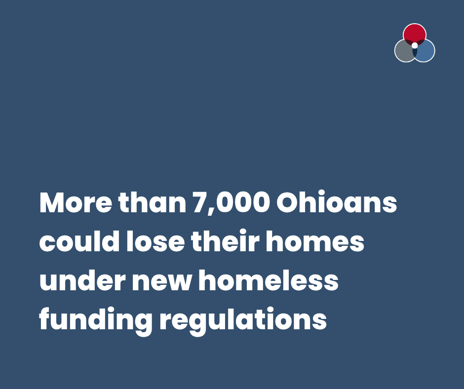 CommunitySols's tweet photo. HUD's Continuum of Care program is the largest federal funding source for homeless services. Ohio communities are at risk of losing $64.6 million in CoC resources, and more than 7,400 Ohioans may lose their housing under the new funding rules. https://t.co/oCwIOORIlL https://t.co/E9jFrTfWPe