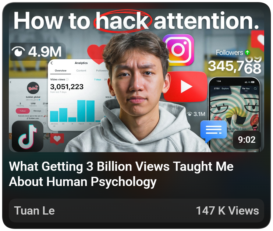 WaccoAG's tweet photo. Qué asco me da cuando se roban un video frase por frase, pero es peor cuando lo hace alguien que se dedica a ser «Youtube Strategist».

Original: publicado el 7 may 2026 (inglés)
Copia: publicado el 8 jun 2026 (español)

Esto no es "Niche transfer", esto es ser descarado. https://t.co/BfgJIRrXJY