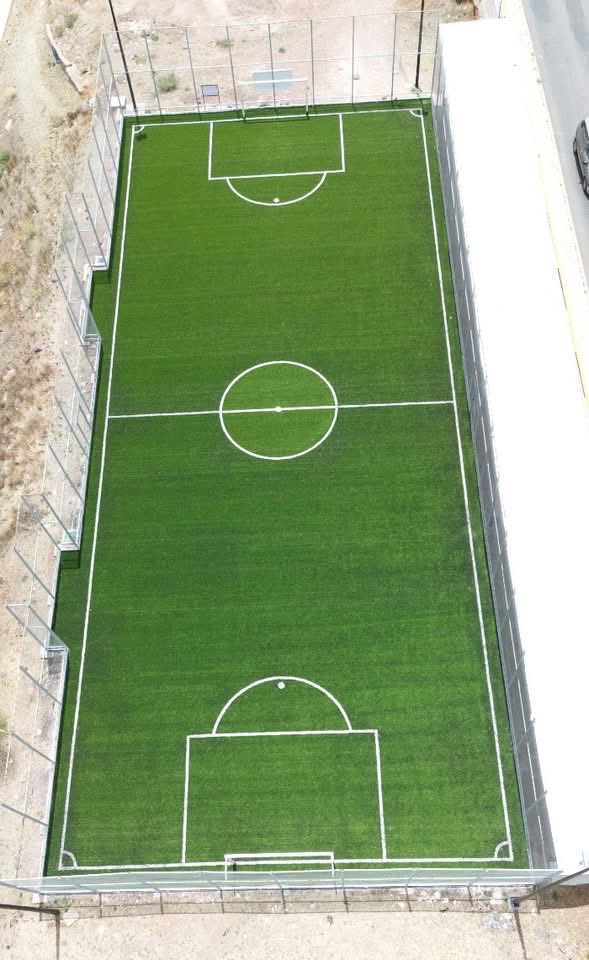 zacalminuto_mx's tweet photo. 🇲🇽Así es la cancha de Fútbol 7 ubicada en el parque Arroyo de la Plata, en Zacatecas. El gobernador David Monreal ha entregado más de 100 canchas en el marco de la Copa Mundial de Fútbol 2026.

#AñoDelProgreso https://t.co/PGdsMOsDq5