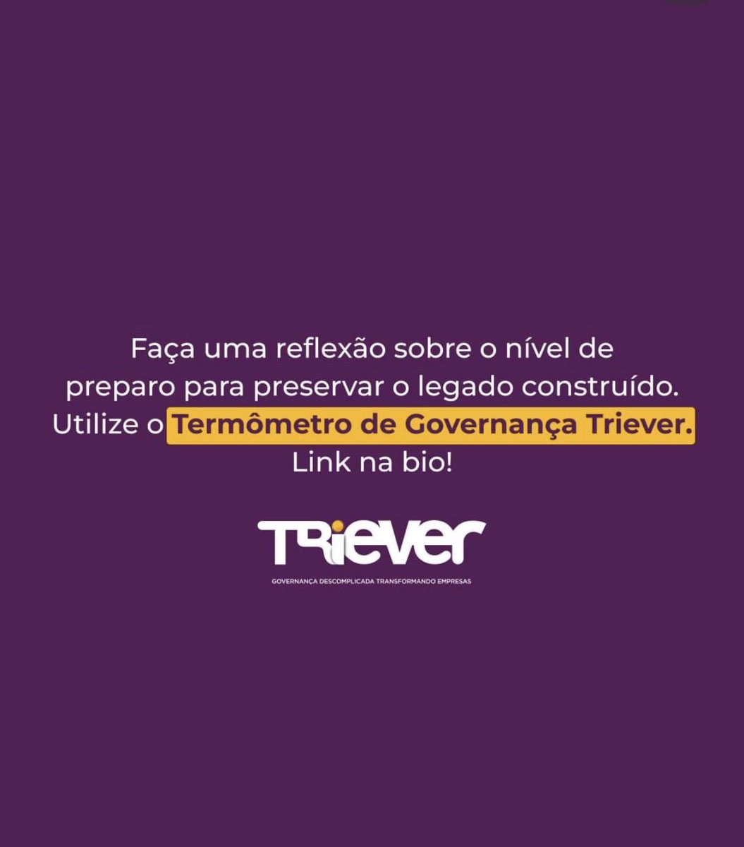 trievergestao's tweet photo. https://t.co/HNWsuTAfjm