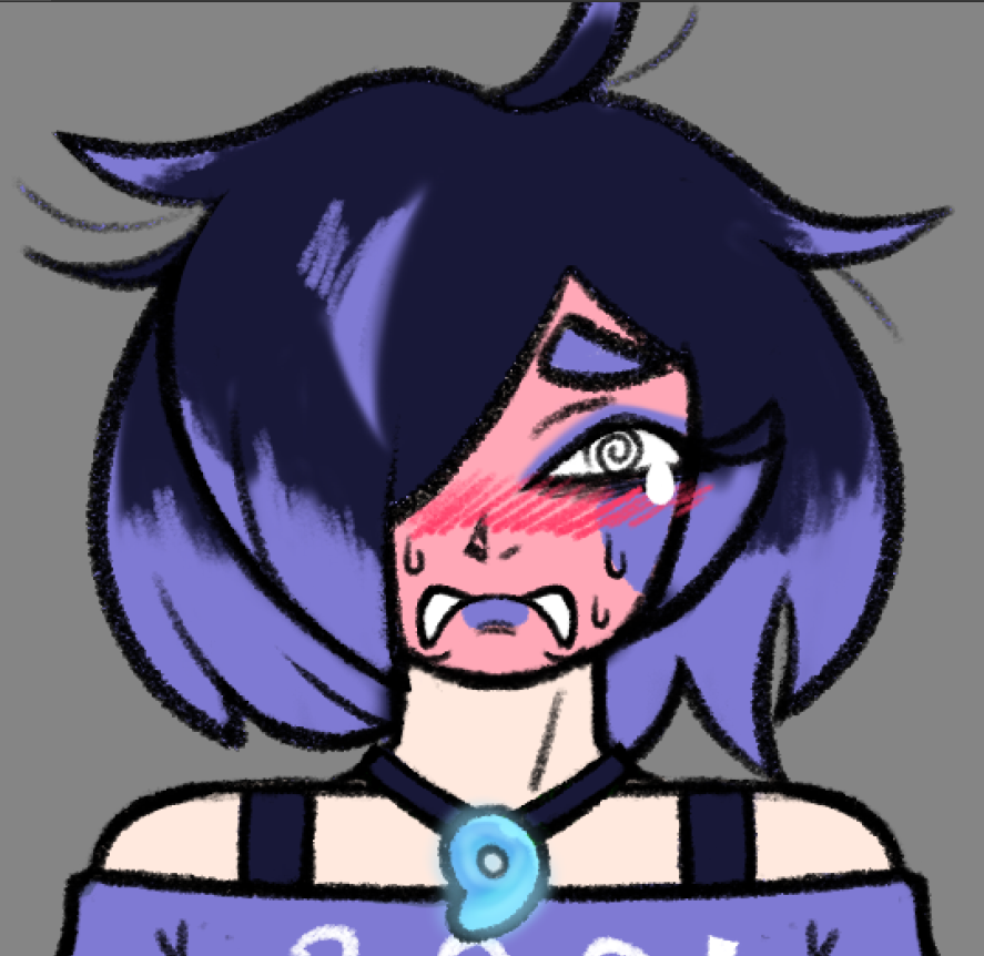 TheBluestSam's tweet photo. OC based onna mii i made in tomodachi life. be nice to him he's a crybaby. https://t.co/NnNdERXsSA