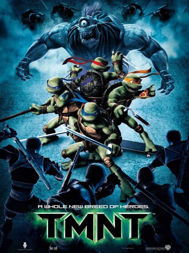 SailorLuney's tweet photo. TMNT 2007 had a lot of really good posters https://t.co/bYReG9iQ32