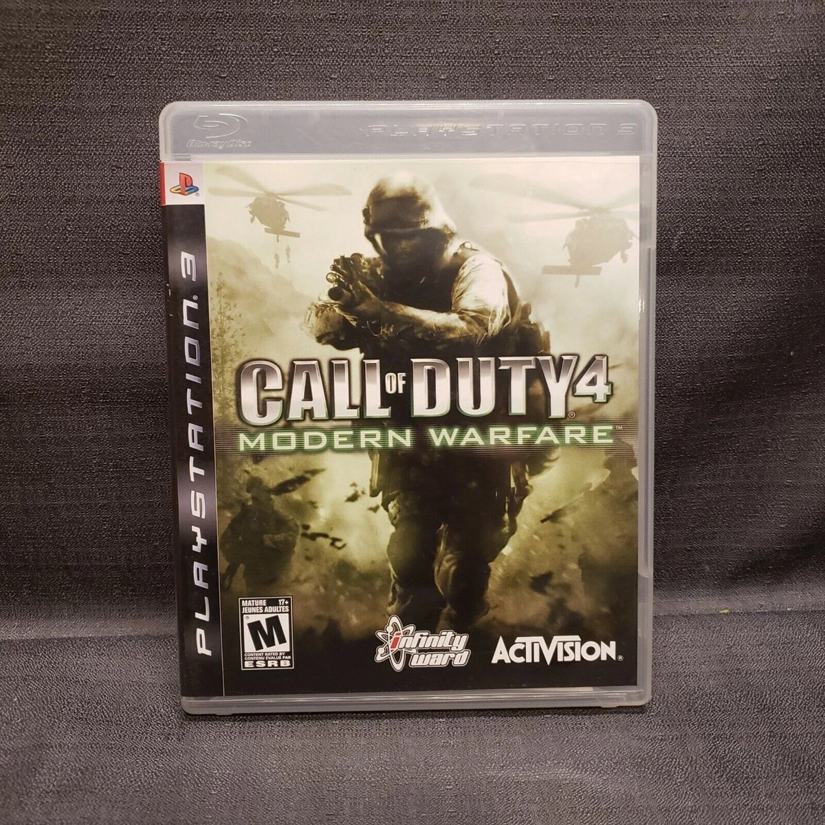 GameRepairParts's tweet photo. Call of Duty 4: Modern Warfare (Sony PlayStation 3 PS3) https://t.co/i6TbORvGtA https://t.co/uoCShhpzzT