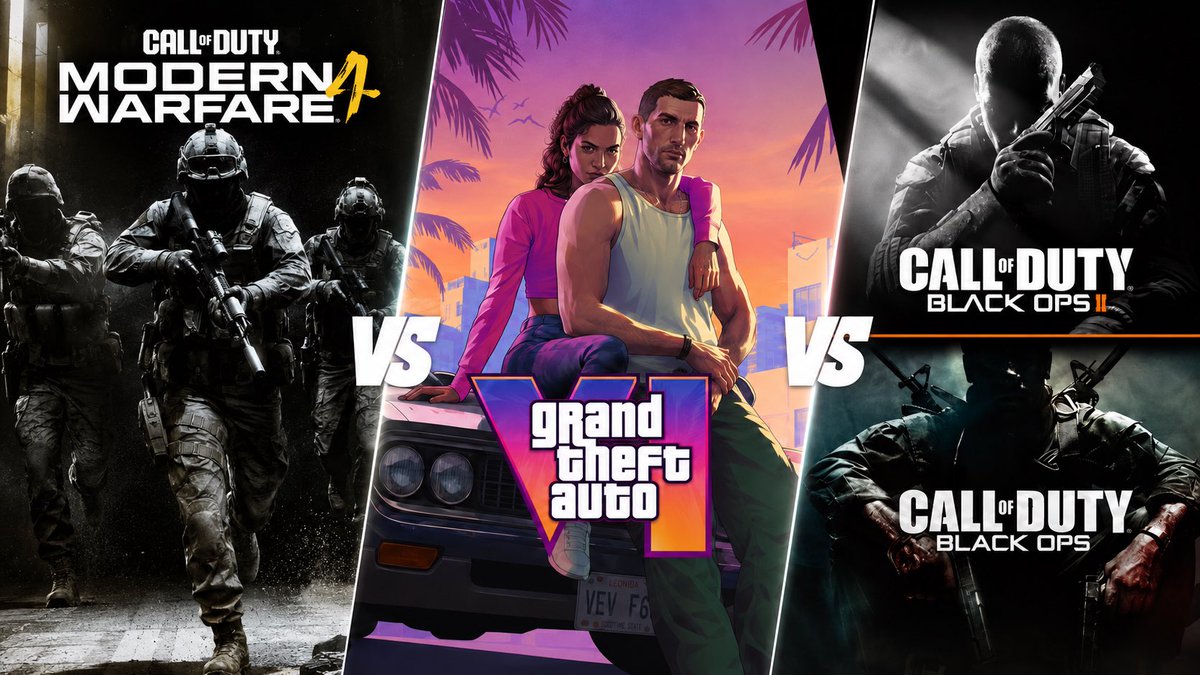 ApeXClanFR's tweet photo. Donc MW4 va être en concurrence avec GTA VI + Black Ops 1 &amp; Black Ops 2 ???

Bon courage @InfinityWard 😂 https://t.co/17siN3IZsH