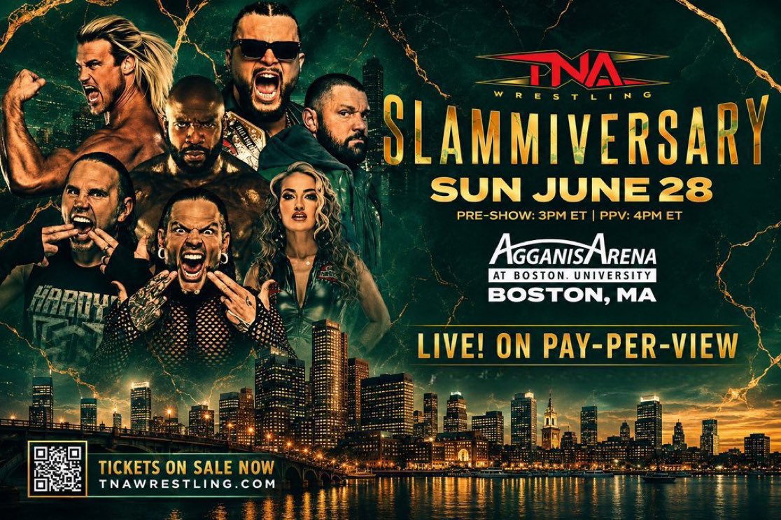 MATTHARDYBRAND's tweet photo. In 12 days, The Hardys blow people’s minds again &amp; win the TNA World Tag Titles in the match they created, The Ladder Match. At the end of the night, The GOATs will be standing back on top of the ladder - Across the entire industry. #TNASlammiversary https://t.co/aSAGfaiVRg