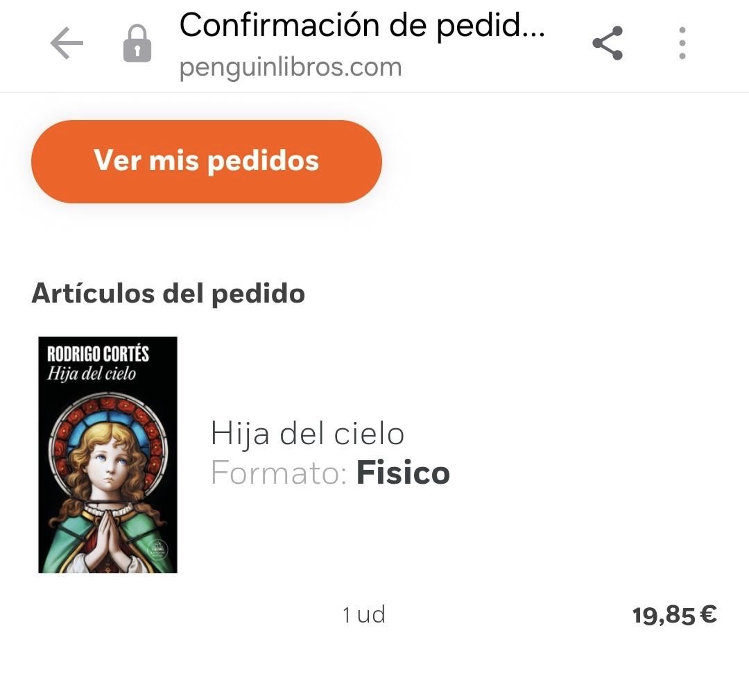 IsabelFMunich's tweet photo. @rodrigocortes @randomhouse_es @penguinlibros Uy, que los quitan de las manos...
Por poco me quedo sin! 😇✨ https://t.co/8mUGeC7wlk