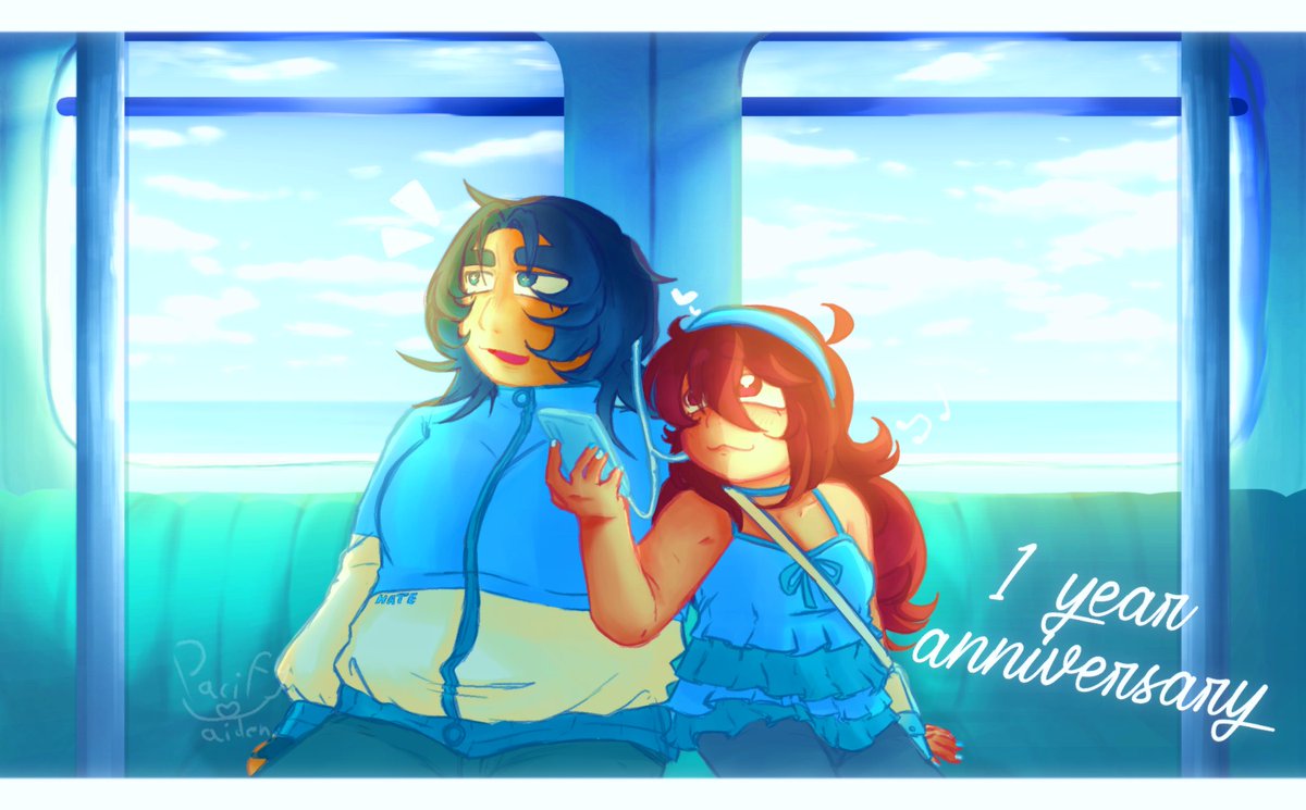 pacify_aiden's tweet photo. [🍺🧊 365 days special!]
Im soso happy hehe!!
♡

Chris is by @/kreslikss!
#ginlily #yumeship #eddsworld https://t.co/5u7J1anDtq