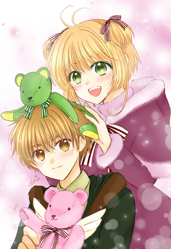 kanaoto's tweet photo. ダブル小狼＆さくら https://t.co/0s6n5H3rWo