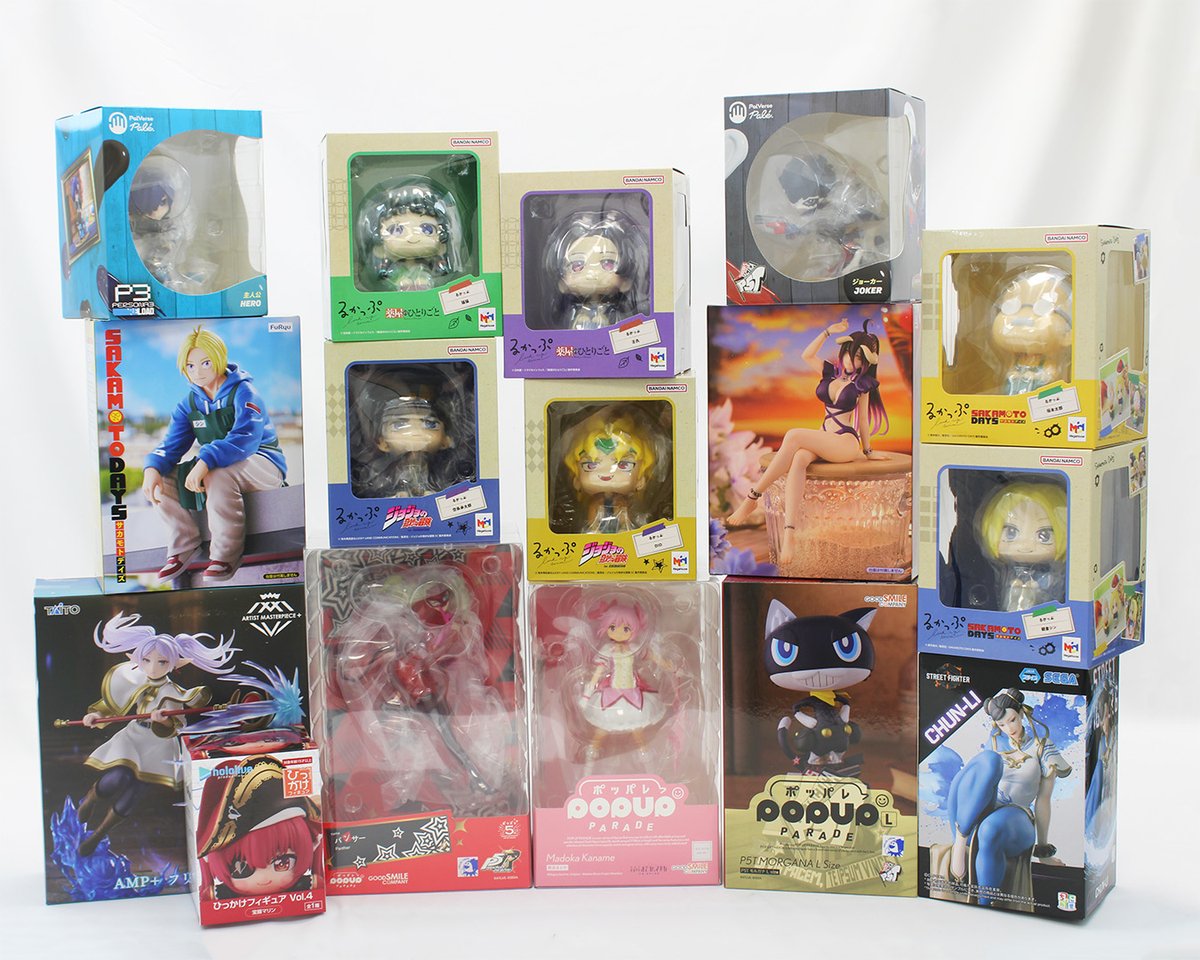 KinokuniyaUSA's tweet photo. New figures and plushies are now available at our online store! 🌟✨

From Nendoroids and POP UP PARADE figures to Hatsune Miku collectibles, there's plenty of merchandise featuring popular anime series waiting to join your collection!

Shop now:
https://t.co/VUMcdQSPKG https://t.co/a01jcukH75
