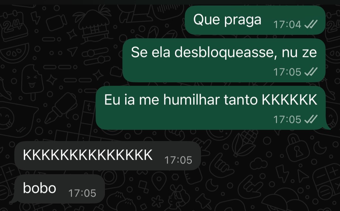 Albeert007's tweet photo. Ninguem explica oque a @httpseumaria  passa comigo kkkkkkkkkk https://t.co/J5nBN6qC27
