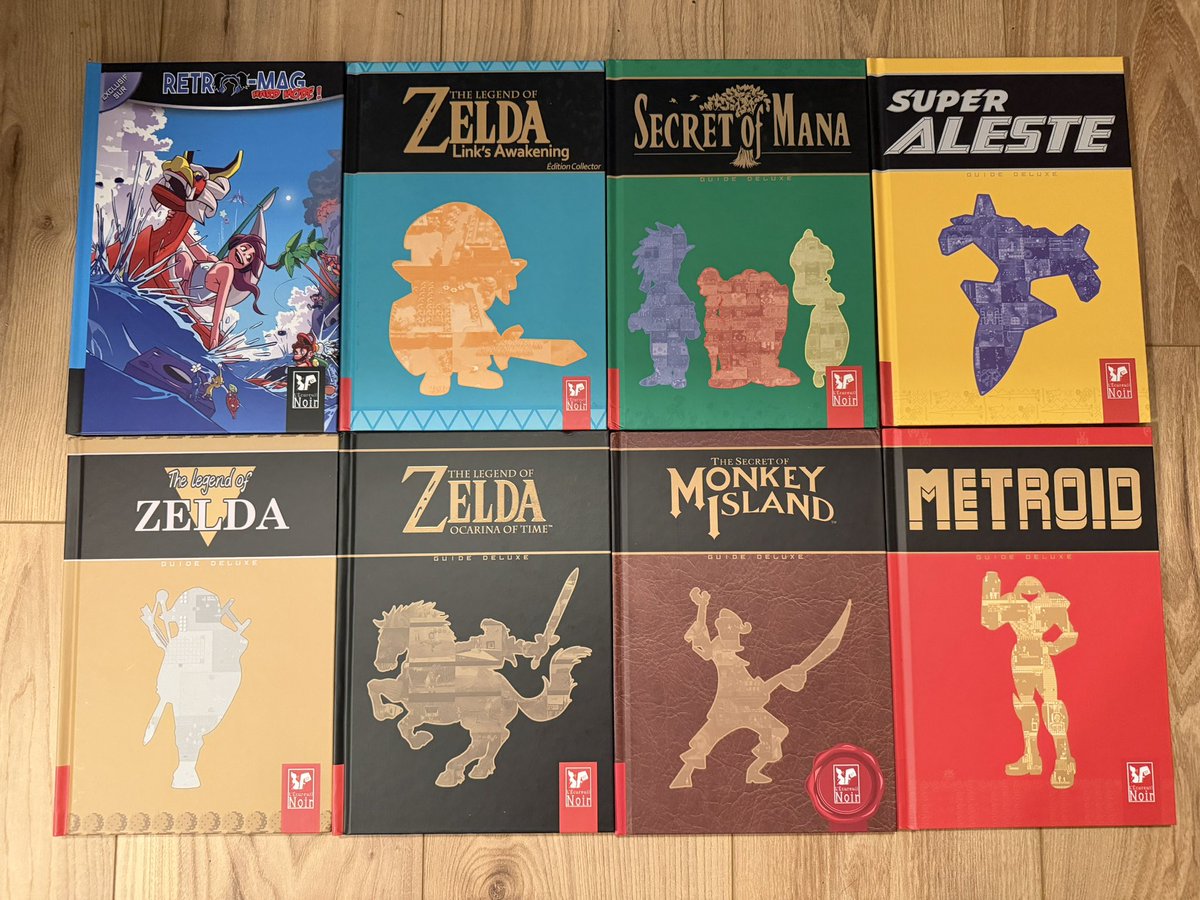 Cismik76's tweet photo. Collection complète des guides collectors @lecureuilnoir jusqu’à Pokémon Or &amp; Argent. 
Valeur estimée/prix coûtant : 620 €. Je la propose à 550 € pour la rendre plus accessible (sachant que certain se vendent à 50-100€ pièce 😅)
Idéal pour un collectionneur ou musée 😅 https://t.co/MCpu3E5TXf
