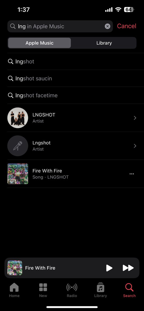 GenreIsBTS's tweet photo. Why does lngshot have no song on apple music https://t.co/eBWJqLNi8c