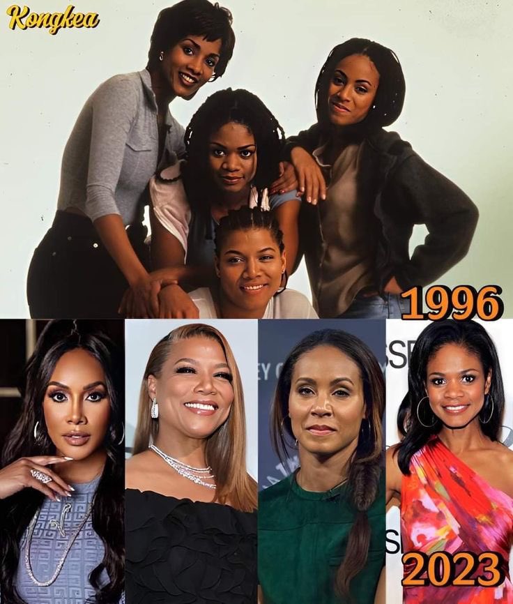 OfficiaBob's tweet photo. Vivica A. Fox, Queen Latifah, Jada Pinkett Smith, and Kimberly Elise. The legendary cast of Set It Off, then and now. 🎬✨ https://t.co/bbbMVacODT
