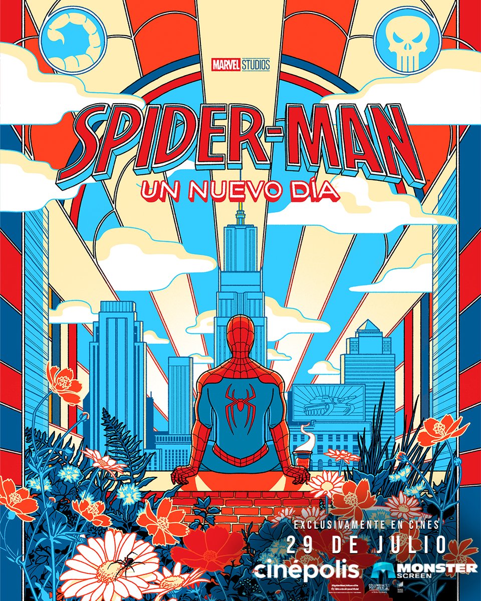 SonyPicturesArg's tweet photo. Balanceate hacia la acción con #SpiderManUnNuevoDía y sentí cada giro, cada salto y cada movimiento en Monster Screen.

Entradas ya a la venta. Solo en cines este 29 de julio. https://t.co/gq5fezctRq