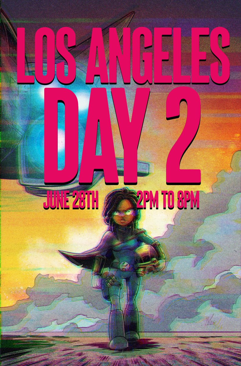 FinalSpace's tweet photo. DAY 2 in Los Angeles for the Final Space book tour! @gallerynucleus opened their doors for us, huge thank you to them! More stops coming soon! -Olan
TICKETS FOR FREE: https://t.co/fXh0ZiUHrV https://t.co/PfuZ8954EF
