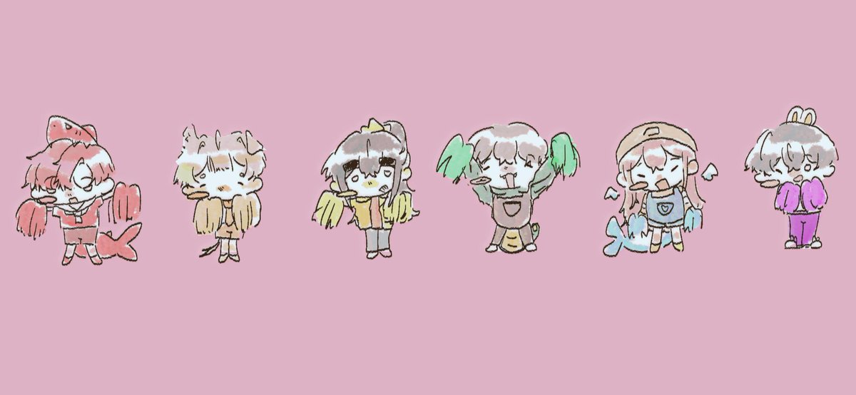 bugundi123's tweet photo. 🦈🐶🌟🦖🐳🐰 https://t.co/OyG5guHtpD