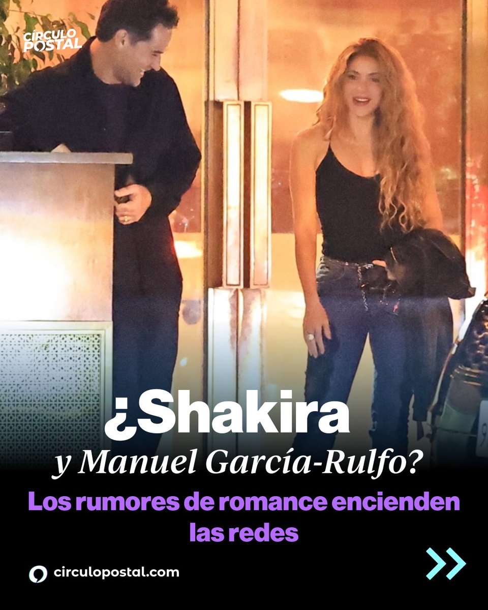 circulopostal's tweet photo. Shakira abre la gira Las Mujeres Ya No Lloran en Estados Unidos, inaugura el Mundial 2026 en el Azteca y ahora aparece en Los Ángeles junto a Manuel García-Rulfo, el actor de Guadalajara que se ha abierto paso en Hollywood con The Lincoln Lawyer y Jurassic World Rebirth. https://t.co/brdcDCt78w