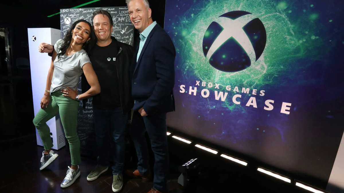 LegacyKillaHD's tweet photo. This week has proven that the Phil Spencer, Sarah Bond &amp; Matt Booty era truly was a disaster for Xbox.

They put Xbox in this position.

The Gamepass gamble and having studios work on $100 million games with no wide market appeal is beyond dumb &amp; now the consequences are here. https://t.co/BVbG0MDkwZ