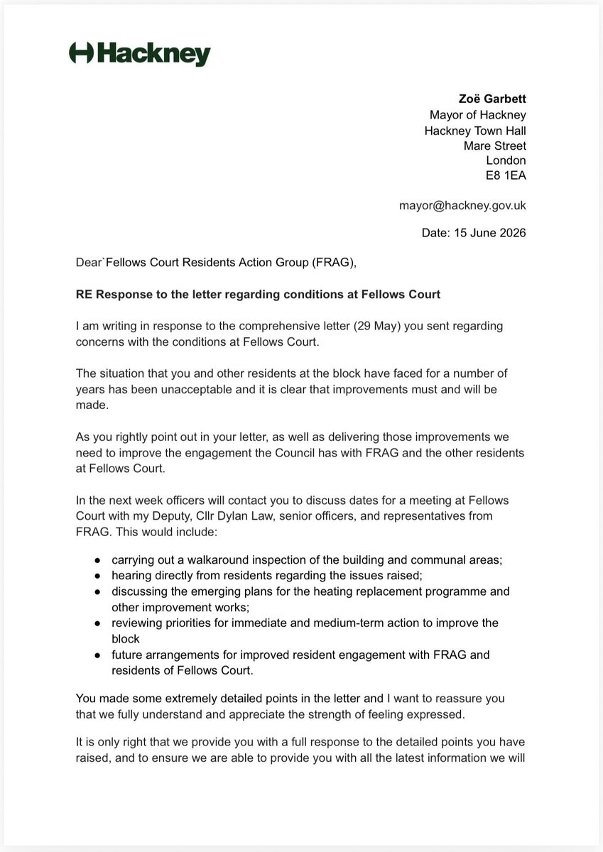 FellowscourtE2's tweet photo. So FRAG had a response to our open letter but residents are still without hot water the out of hours service has promised 40 residents today that it would be on @ZoeGarbett we grateful for you late response however hot water is classed as an emergency @hackneycouncil #sortitout https://t.co/7oBkh0tgEx