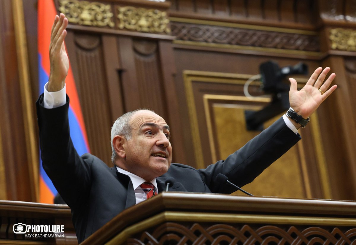HorizonWeekly's tweet photo. Nikol Pashinyan has linked the June 14 Grigoryan-Hajiyev meeting in Dilijan to the June 7 election results, claiming it was necessary to “manage” a war threat allegedly created by opposition voters.

He accused over 500,000 voters, without presenting evidence, of backing opposition forces because of vote-buying and foreign influence, while suggesting their votes could be seen as support for reviving the Artsakh movement, returning to Karabakh, or pursuing “sea-to-sea Armenia.”

However, none of the main opposition forces campaigned on such a platform. The remarks are an attempt to discredit hundreds of thousands of opposition voters by framing legitimate electoral dissent as a security threat.