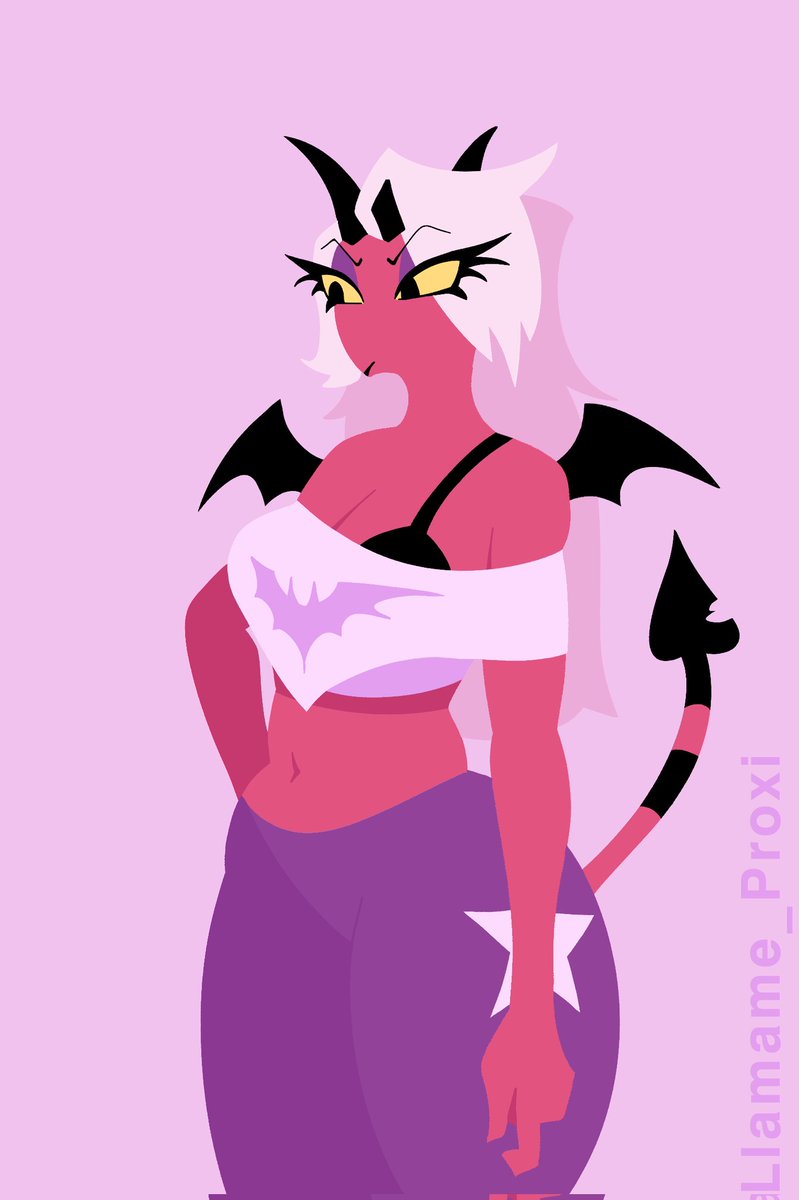 Llamame_Proxi's tweet photo. Queria probar algo diferente
#helluvabossshort #Helluvabosfanart https://t.co/k75uoggyos