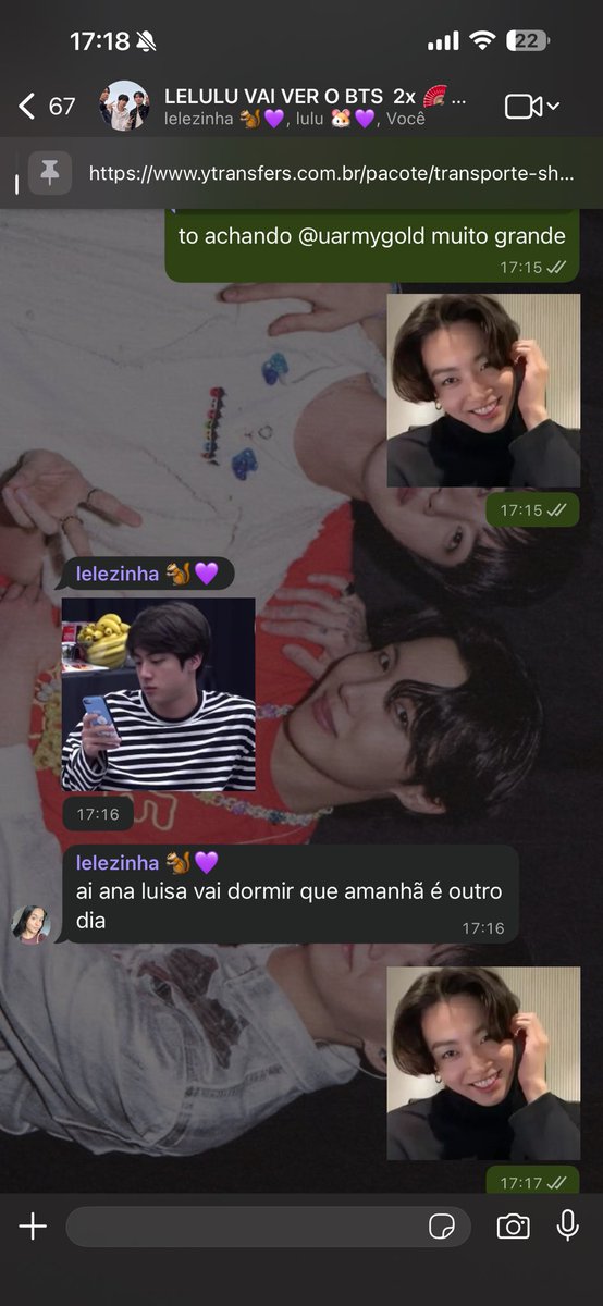 nalu 🪭 VAI VER O BTS 2x tweet media
