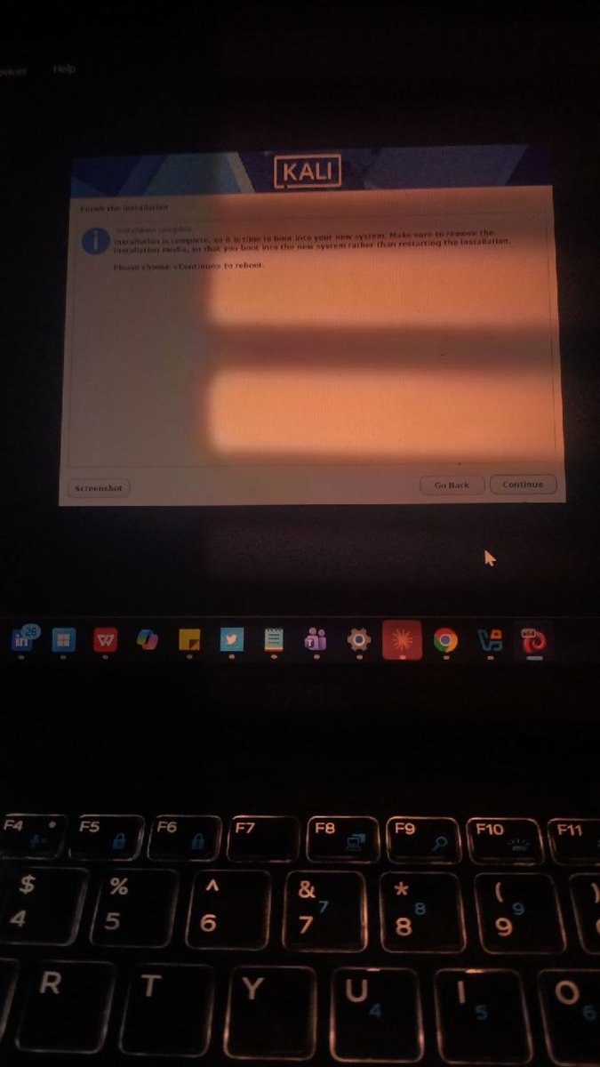 j_simjo's tweet photo. Day 3: installed Kali linux on my hypervisor as instructed by the in guide. 

#30DaysOfTech #LearningWithTS https://t.co/kvkKC8Cp9x
