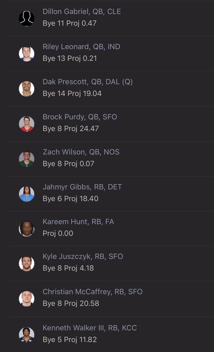 DougHarrelson's tweet photo. We got a mid summer orphan available, no additional picks on the roster but this team does have all of its own draft capital starting with the 1.07 in this years draft. 

SF, IDP, no TE premium
$50 buy in, MFL platform
Last team left to do buy in and we fire up the draft. https://t.co/GVUQdWtX2n