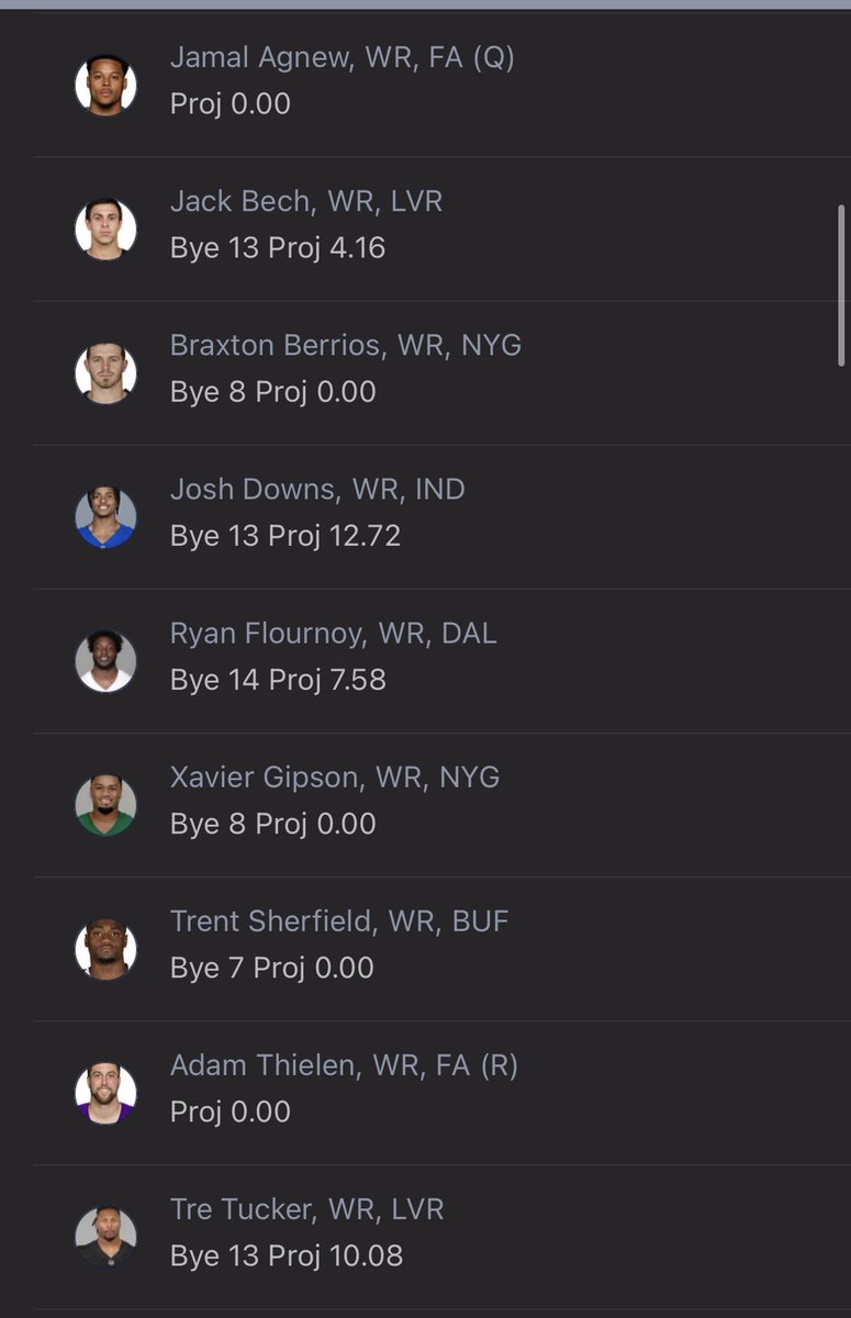 DougHarrelson's tweet photo. We got a mid summer orphan available, no additional picks on the roster but this team does have all of its own draft capital starting with the 1.07 in this years draft. 

SF, IDP, no TE premium
$50 buy in, MFL platform
Last team left to do buy in and we fire up the draft. https://t.co/GVUQdWtX2n