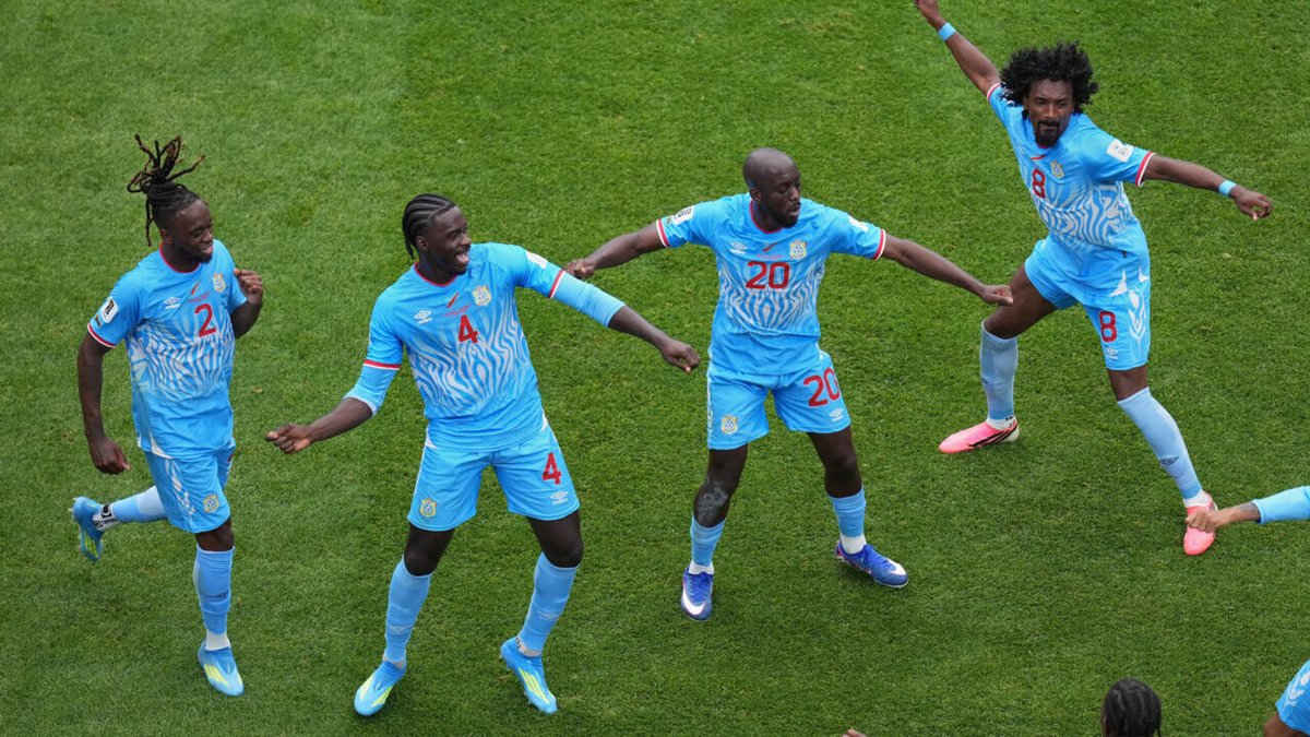 RFI's tweet photo. Coupe du monde 2026: explosion de joie à Kinshasa après le nul arraché par la RDC face au Portugal
➡️ https://t.co/9aUY1dK1w1 https://t.co/fPBuJqip1Q