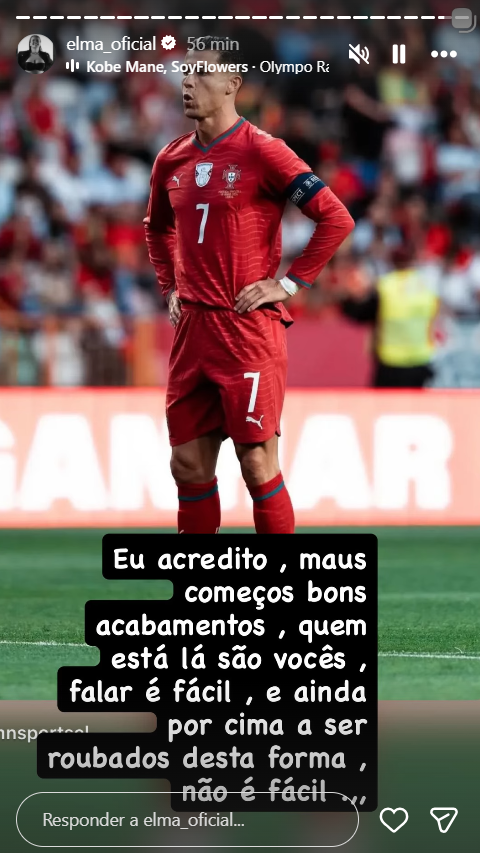 CabineSport's tweet photo. Elma Aveiro: "A ser roubados desta forma, não é fácil..." https://t.co/19FIaenhQV