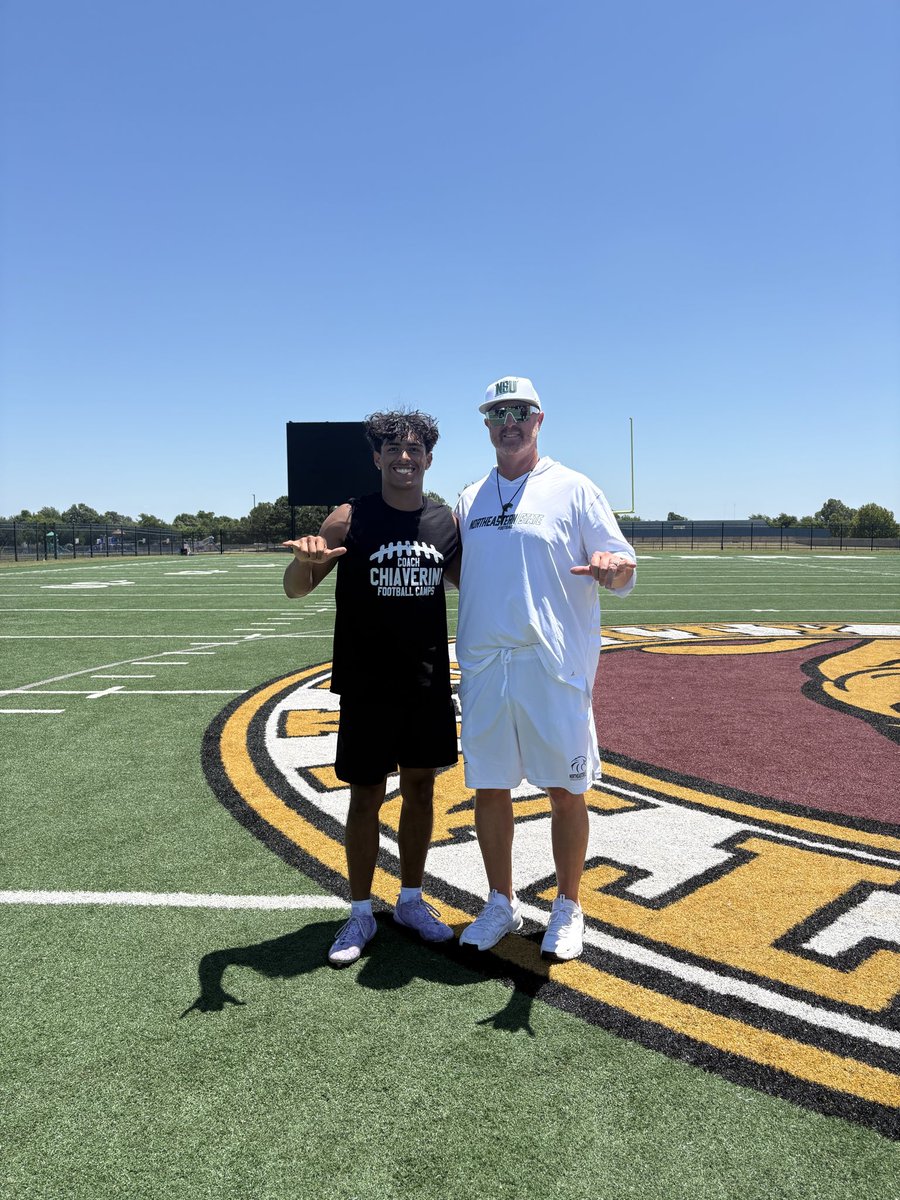 Emiliotorres1am's tweet photo. #AGTG After a great camp, Im very grateful to announce I've received my 2nd offer from @NSU_Football ‼️ Thank you @jarekbroussard1 and @CoachChev6 for the opportunity! Ready to get to work 💚🖤 https://t.co/G0iMgIkbsz