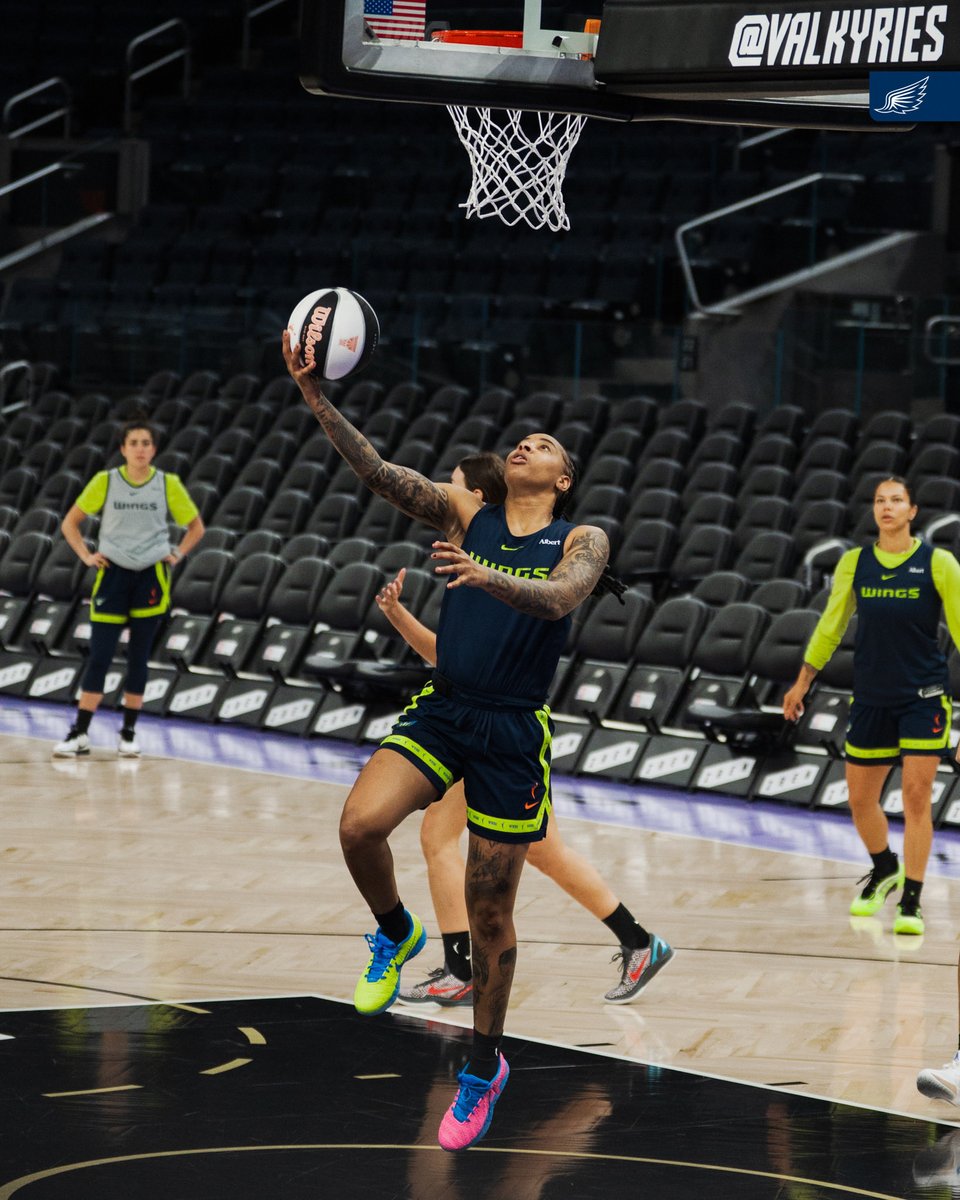 DallasWings's tweet photo. We can hardly wait for game time ⏰ https://t.co/gaTJYg7IZJ
