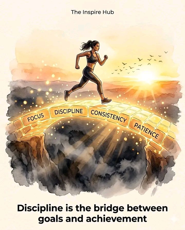 ChudiB2435's tweet photo. Discipline is the bridge #quotes #fyp #GrindAndGrow #inspire #mindgrowth #usamotivation #motivation #success #viral #xpost https://t.co/kJbPl2PhII