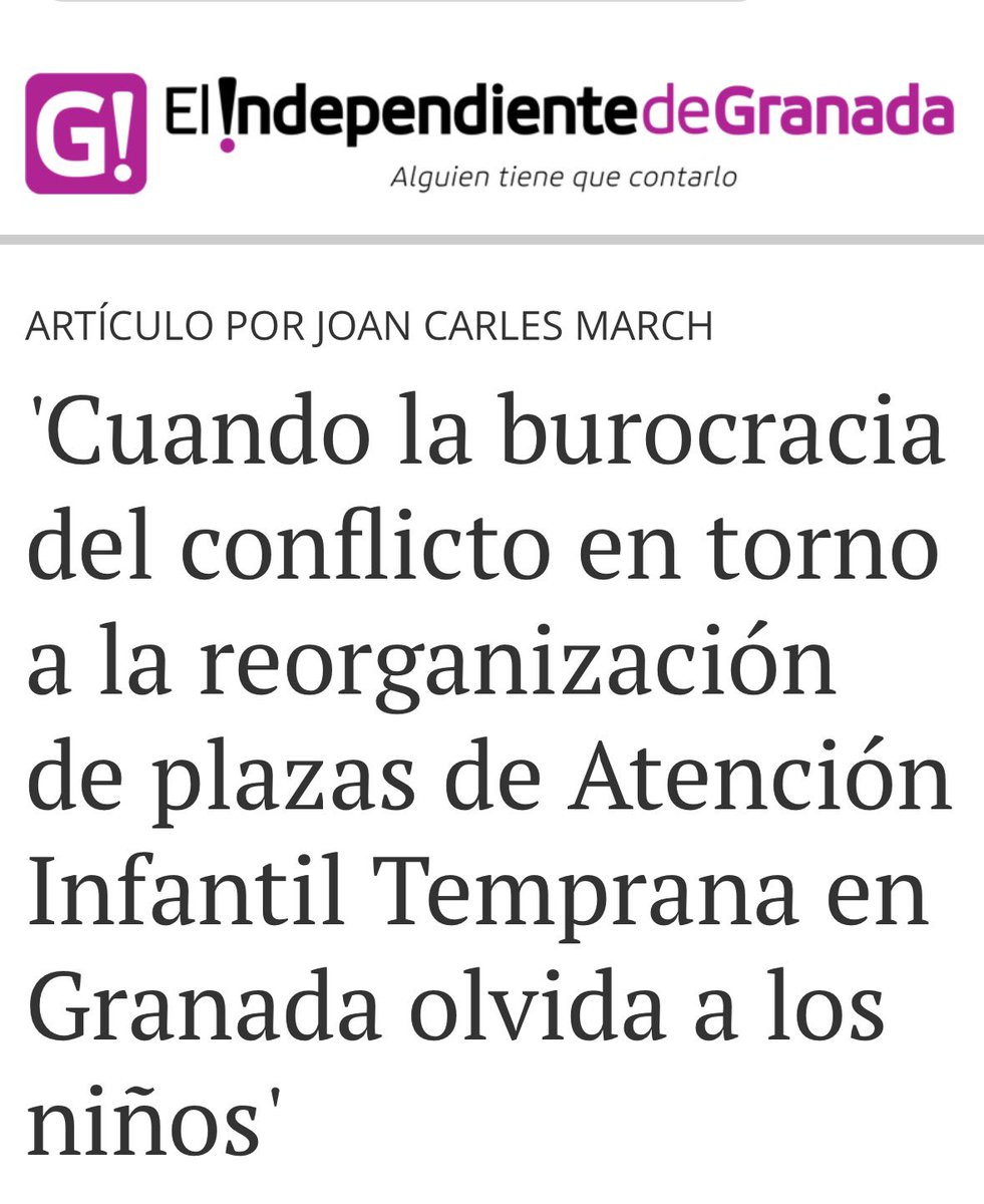 mangelesprieto's tweet photo. ❓Que le enfada al Delegado @saludand  #Granada de este artículo de @joancmarch?

❓La descripción objetiva de su nefasta e insensible actuación con familias y menores vulnerables?

📌Debe ser esto, pq el texto es comedido y riguroso

Pero, Quien se pica…
https://t.co/RBHhkSVD7B https://t.co/xOzNZhNJ3M
