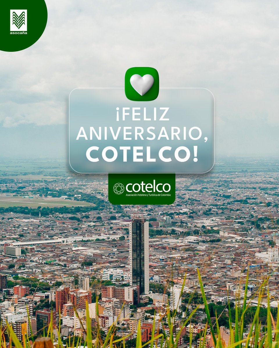 asocana's tweet photo. Abróchense los cinturones, porque estamos por aterrizar en uno de los destinos más increíbles del mundo: Colombia. 🇨🇴🌴✈️

En el aniversario de @Cotelcolombia celebramos su trabajo impulsando el turismo y fortaleciendo el sector hotelero en nuestro país. https://t.co/nG04pFoLWW