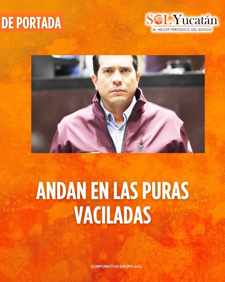 SoldeYucatan's tweet photo. Andan en las puras vaciladas

¡Qué onda, mis boxitos y boxitas! Prepárense el mondongo y amárrense los pantalones, porque hoy les traigo el chisme calientito, pero de ese que da harto coraje. Mientras la humilde comisaría y las colonias populares de nuestra blanca Mérida y el interior del estado se caen a pedazos por la falta de luz, baches y chamba, los de la "cuarta transformación" andan en la pura vacilada, gastándose nuestros centavos y viviendo en el año de la cochambre. ¡Sááácalo! Aquí les va la pura verdad, sin anestesia.

#Columna #GrupoSol #CorporativoGrupoSol 

Más información en: https://t.co/ka0smDSq1A