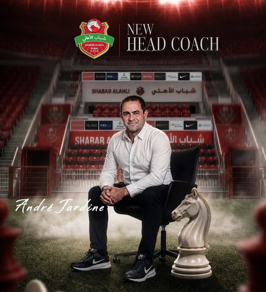 24_morelos's tweet photo. ¡JARDINE YA TIENE NUEVO EQUIPO!
Este miércoles se dio a conocer que el entrenador brasileño, ex #ClubAmérica, André Jardine continuará su carrera en los Emiratos Árabes Unidos, donde se encargará de dirigir al #Shabab Al Ahli Dubai Club.
Le deseamos el mayor de los éxitos al estratega brasileño.