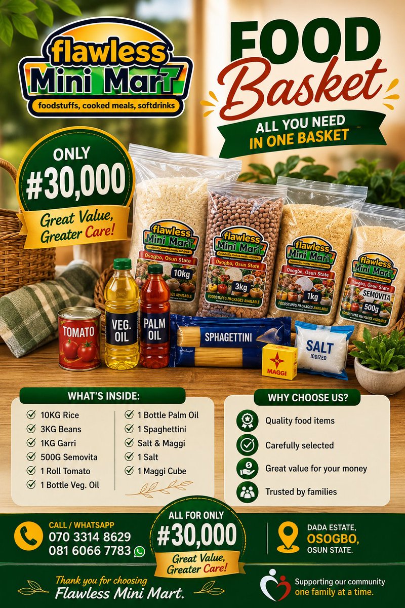 Flawless Mini Mart & Prints🌾🫘🍠🥔 tweet media