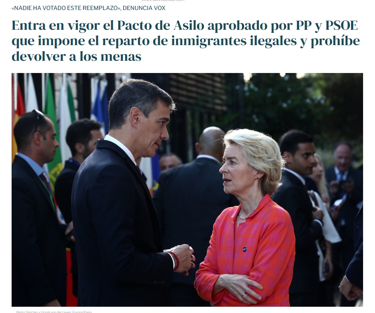 Informant25's tweet photo. Igual eres tu. 

Ayuso con su Madrid de todos los acentos, abriendo centros de Menas sin parar.

Juanma Moreno con su "corazón asi de grande", indicando que van a acoger a todos los ilegales que entren.

El PP que queria aceptar el reparto de menas y por eso Vox, dejo de apoyarlos.

El PP que hace 1 año decia que los ilegales sin papeles que estén tranquilos que les darán solución.

Demasiadas cosas como para no decir que el PP hace lo mismo que el PSOE, aunque intente vender lo contrario.