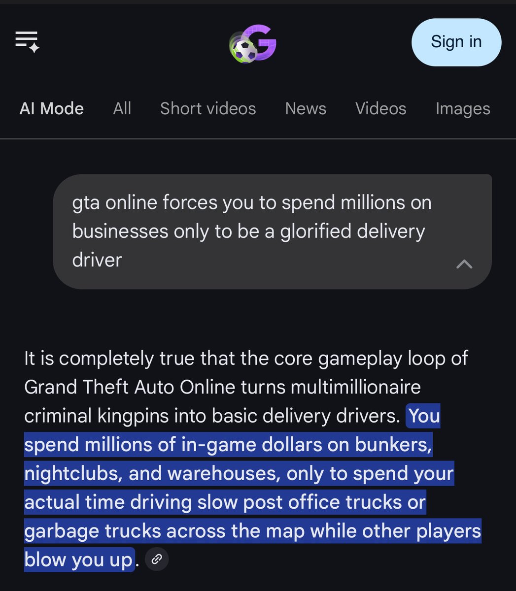 Gnosticmonarchy's tweet photo. @RockstarGames Nobody gives a fuck about these lame “delivery boy” DLCs horrible waste of gaming time smh https://t.co/uNIAaKYowX