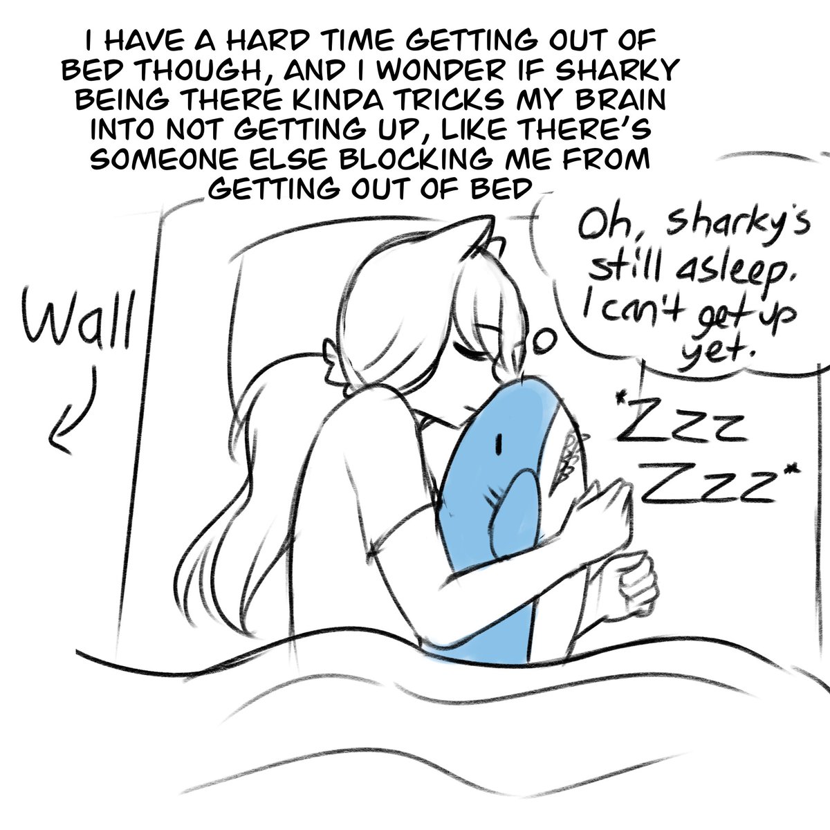 DbagDraws's tweet photo. Sleeping with sharks https://t.co/SH6DciDgoW