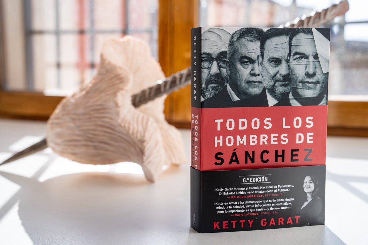 paconunez_'s tweet photo. 📖🖋️ @KettyGarat es una periodista valiente, que ha hecho un enorme trabajo de investigación, muy profesional, que ha visto la luz en el libro ‘Todos los hombres de Sánchez’.

Ha sido un placer acompañarla en Toledo a la presentación del mismo, donde ha estado acompañada por Antonio Fernández Galiano, una figura relevante del país que ha dirigido de manera magistral el acto.