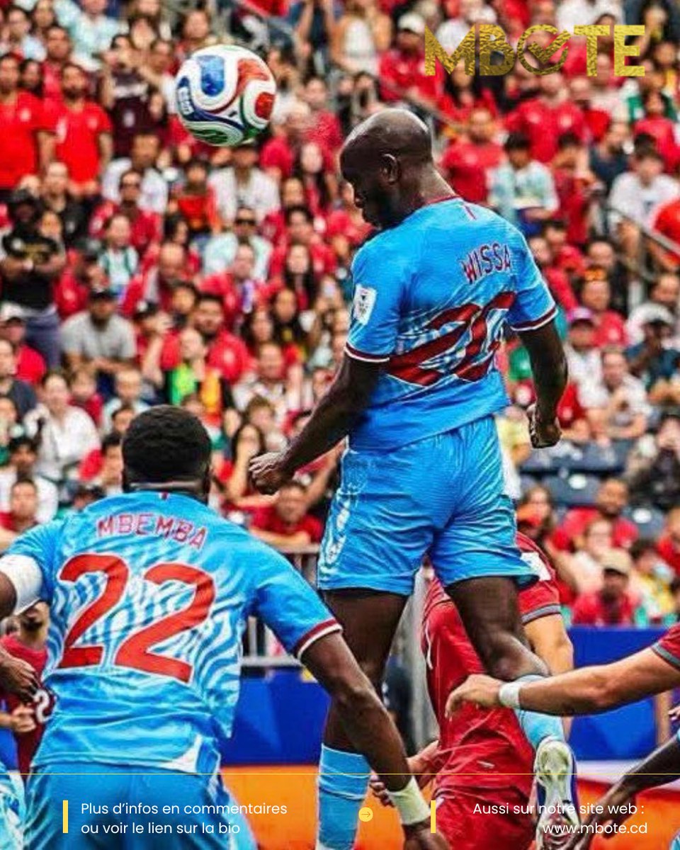 mbotecd's tweet photo. 🔴 Le premier but de l’histoire de la coupe du monde de la #RDC marqué par Yoane Wissa ⚽️✊🏽🇨🇩 https://t.co/jK28RdnJUa