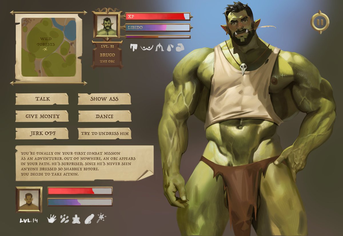 qai_san's tweet photo. Concept for a game? https://t.co/hdbk7FDcoS