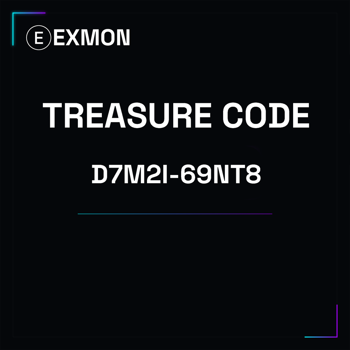 exmon_official's tweet photo. You've discovered another fragment. ⚡️

Search our X, Telegram, and Academy for the missing pieces.

The first complete voucher activation wins the reward.
#EXMON https://t.co/RPbnrUfqjt