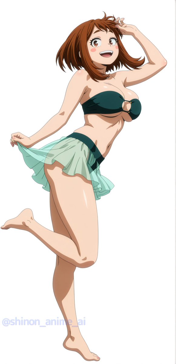 shinon_anime_ai's tweet photo. 麗日お茶子 (Ochako Uraraka) 
僕のヒーローアカデミア 
SFW 
#MHA https://t.co/QwG7RY6QPn